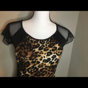 Cheetah Print Dress